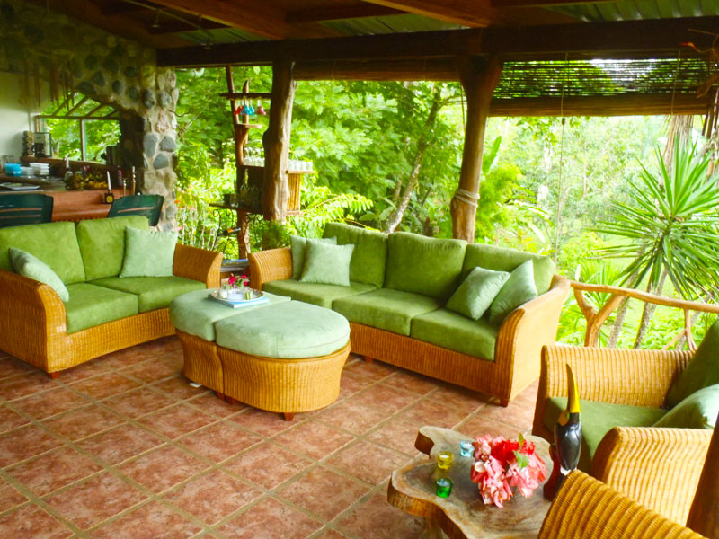 Well furnished large vacation home, rpivate estate vacation home costa rica